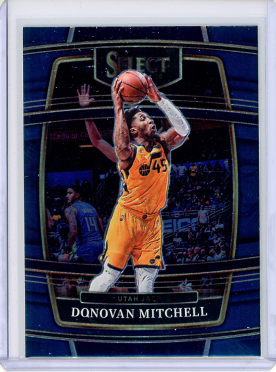 Donovan Mitchell 2021-22 Select #83 Concourse Blue (CQ)