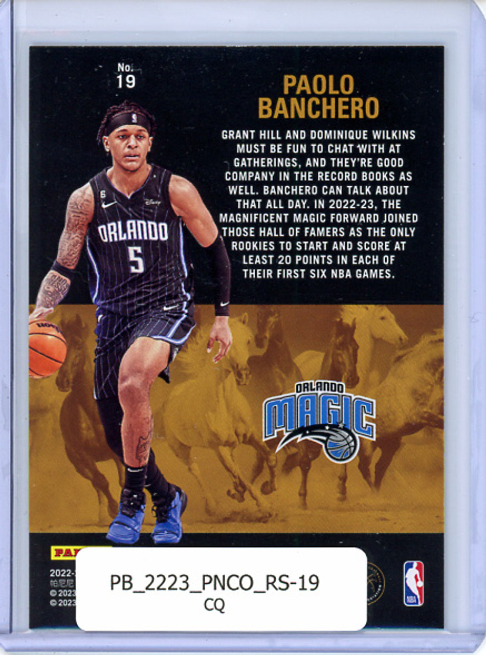 Paolo Banchero 2022-23 Contenders, Rookie Stallions #19 (CQ)