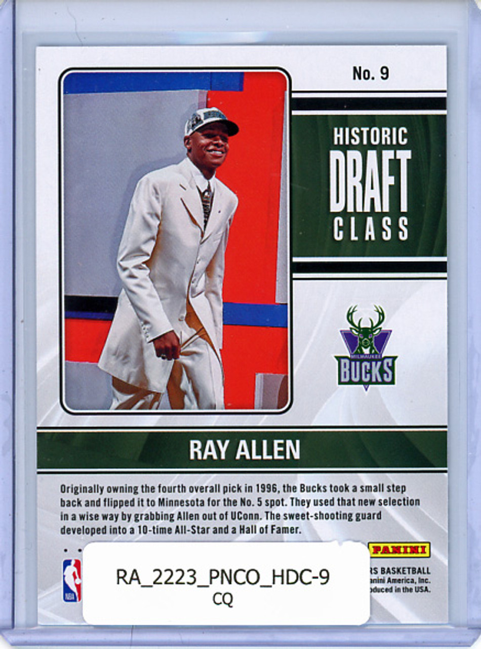 Ray Allen 2022-23 Contenders, Historic Draft Class #9 (CQ)