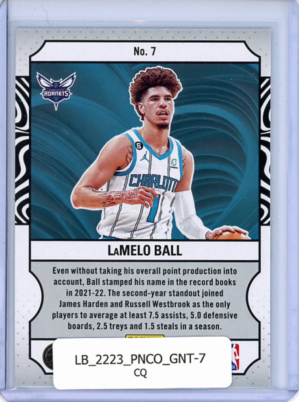 LaMelo Ball 2022-23 Contenders, Game Night Ticket #7 (CQ)