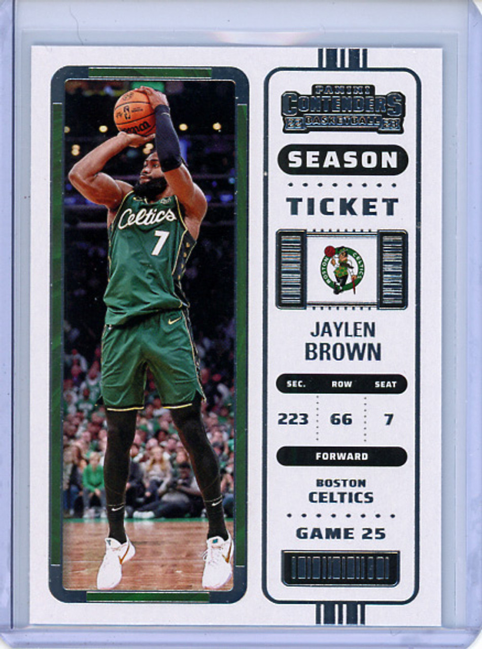 Jaylen Brown 2022-23 Contenders #21 Retail (CQ)