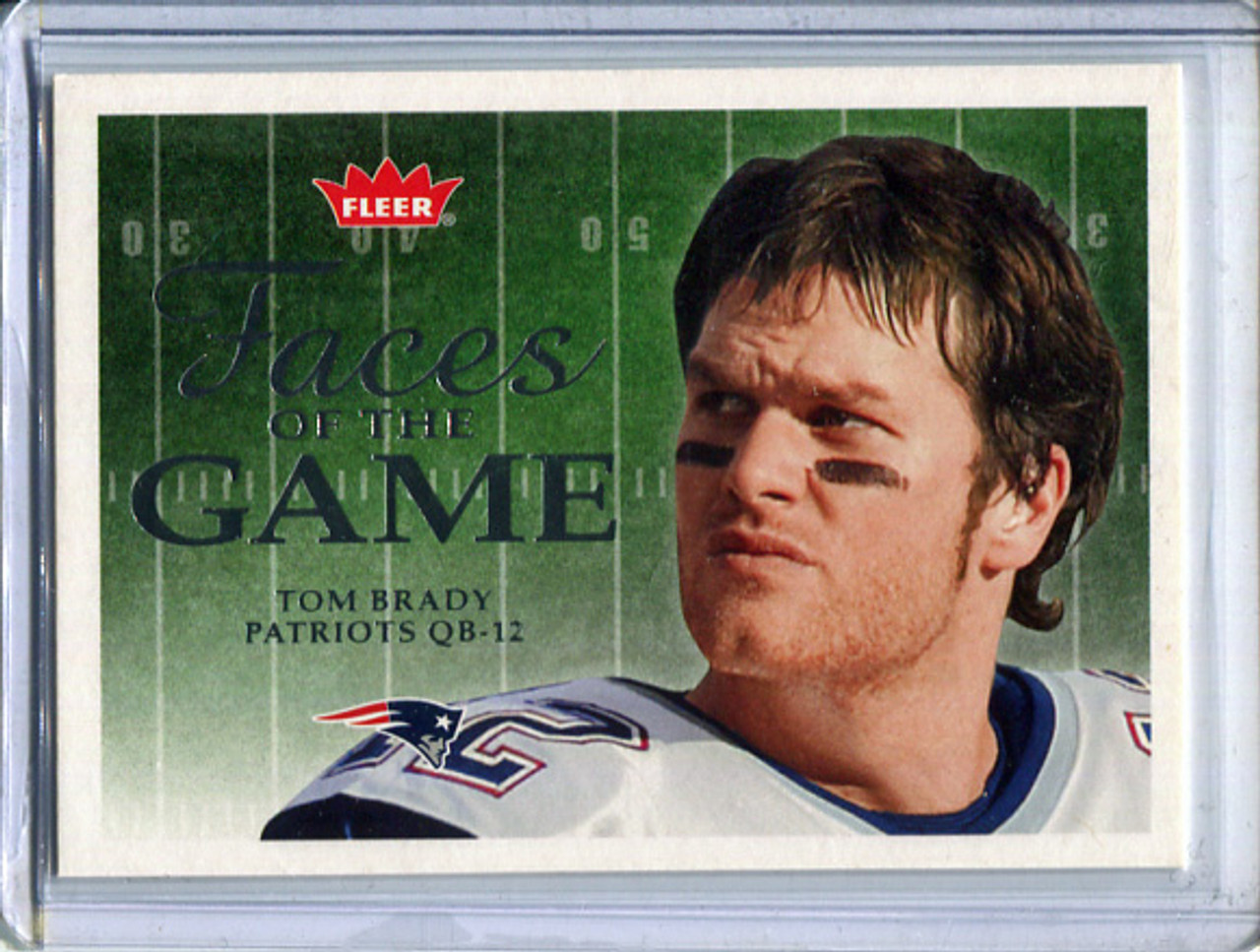 Tom Brady 2006 Fleer, Faces of the Game #FG-TB