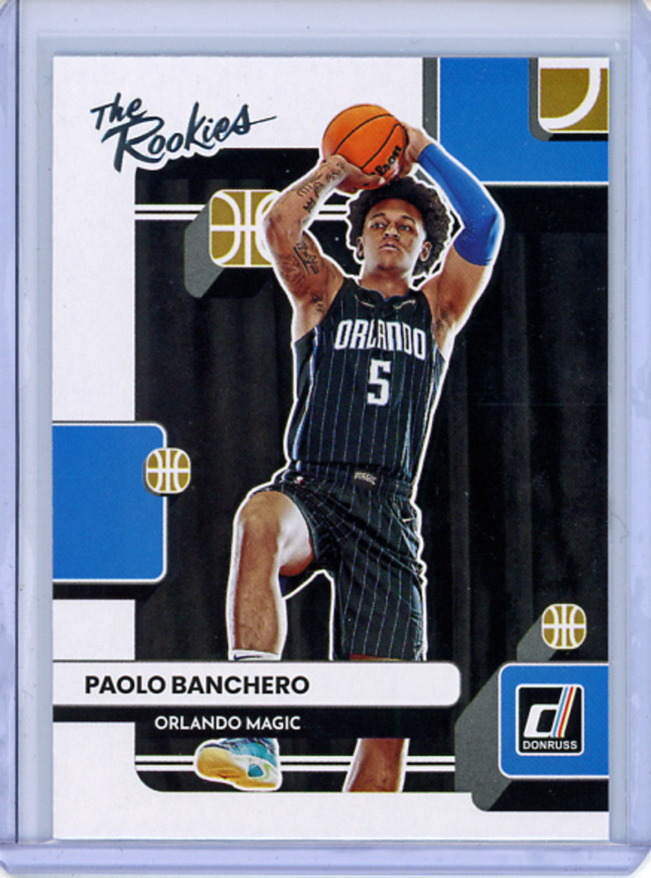Paolo Banchero 2022-23 Donruss, The Rookies #1 (CQ)