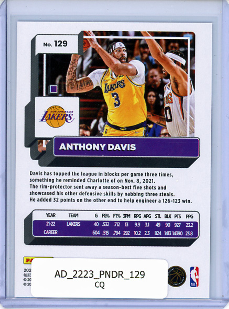 Anthony Davis 2022-23 Donruss #129 (CQ)