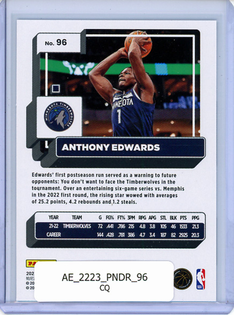 Anthony Edwards 2022-23 Donruss #96 (CQ)