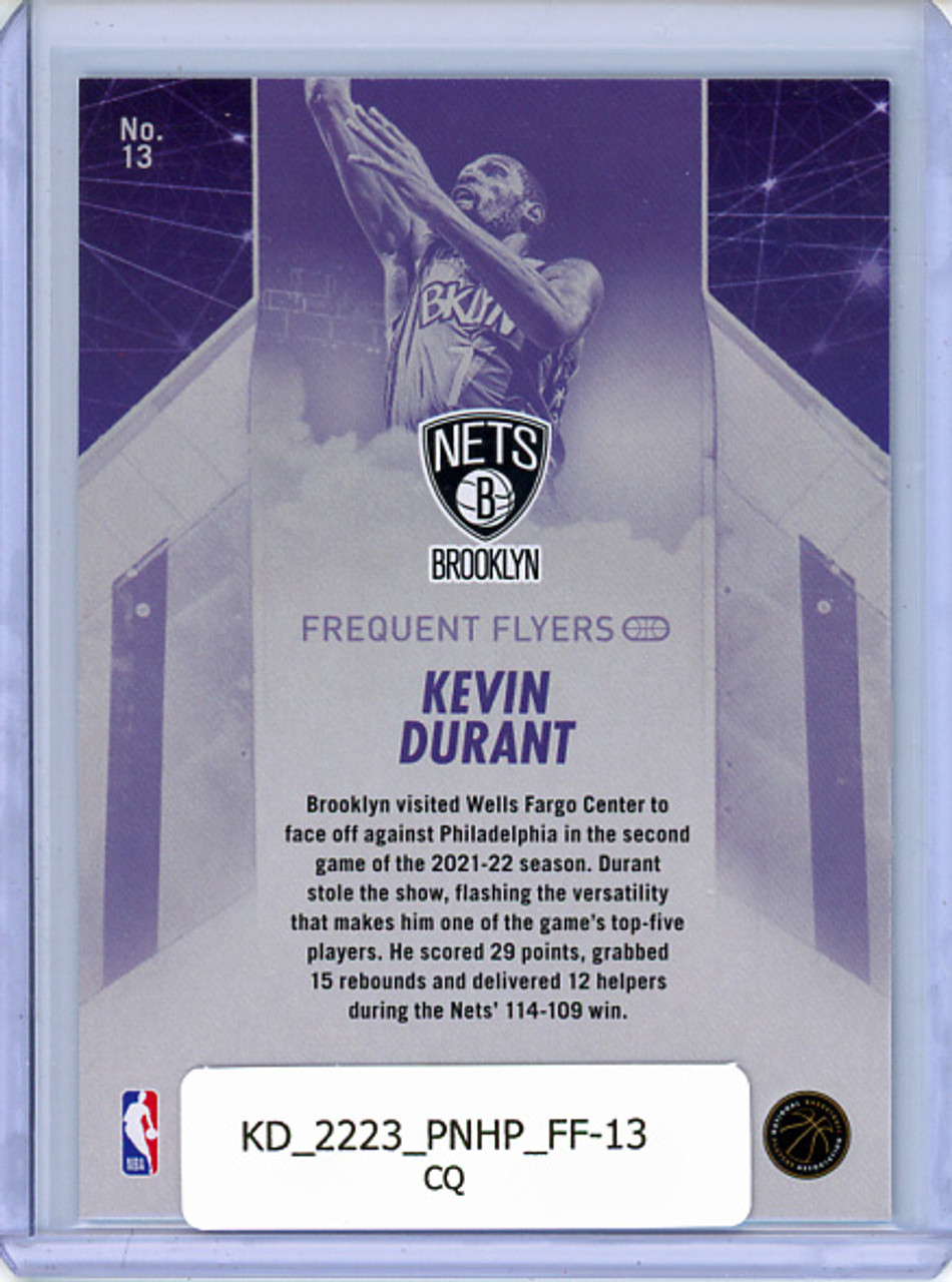 Kevin Durant 2022-23 Hoops, Frequent Flyers #13 (CQ)