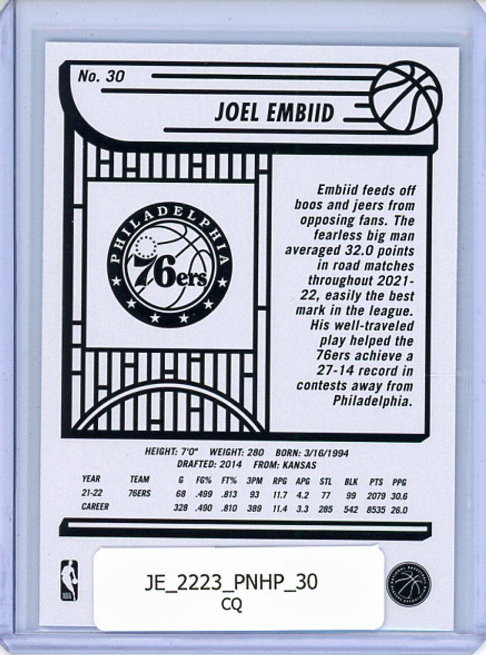 Joel Embiid 2022-23 Hoops #30 (CQ)
