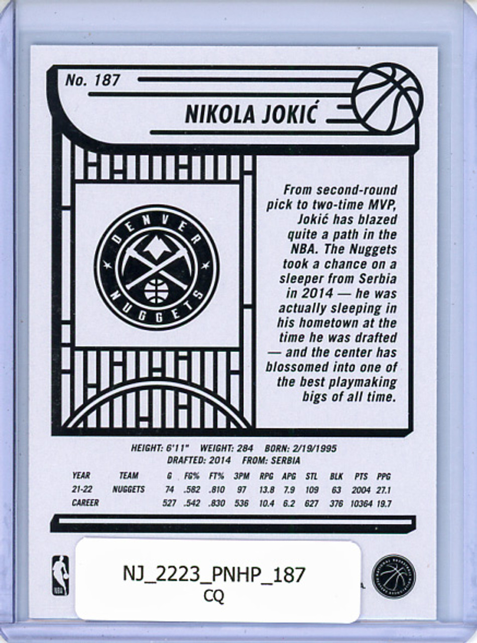 Nikola Jokic 2022-23 Hoops #187 (CQ)