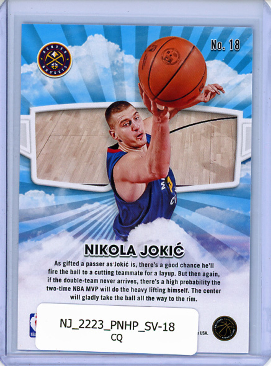 Nikola Jokic 2022-23 Hoops, Skyview #18 (CQ)
