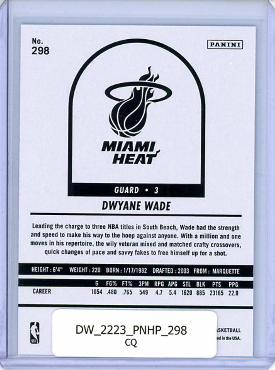 Dwyane Wade 2022-23 Hoops #298 Tribute (CQ)