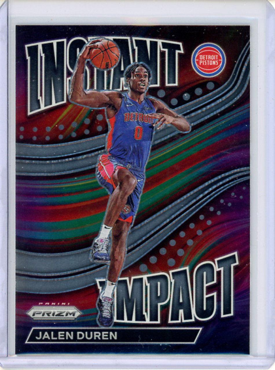 Jalen Duren 2022-23 Prizm, Instant Impact #10 (CQ)