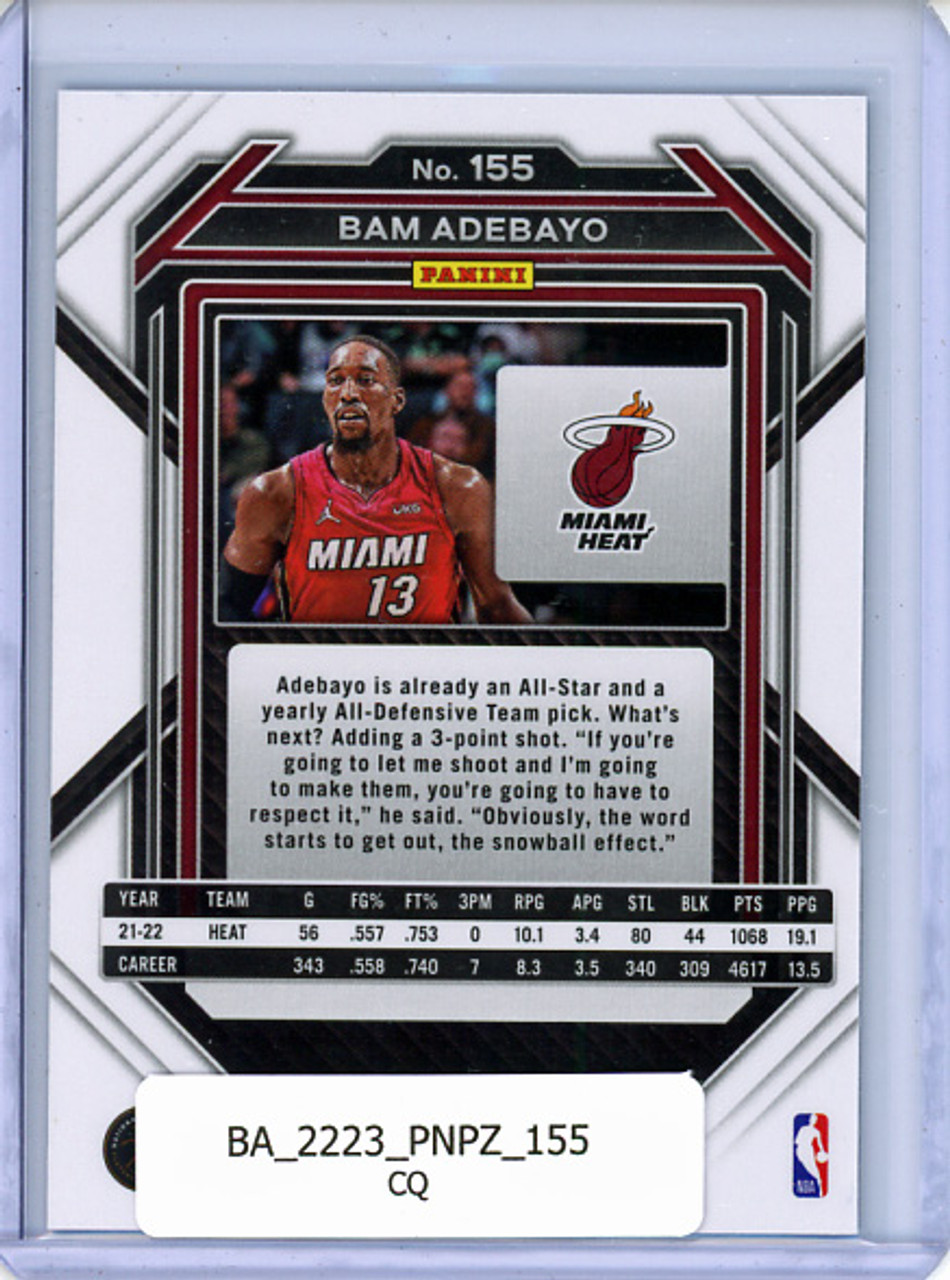 Bam Adebayo 2022-23 Prizm #155 (CQ)