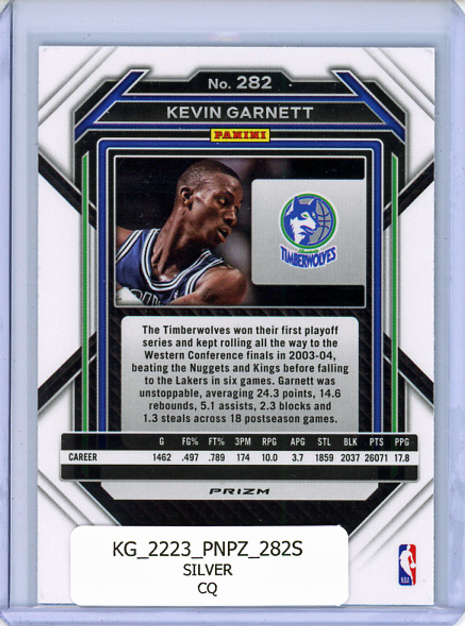 Kevin Garnett 2022-23 Prizm #282 Silver (CQ)