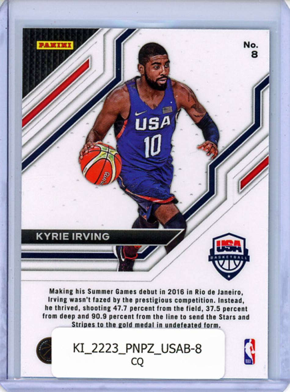 Kyrie Irving 2022-23 Prizm, USA Basketball #8 (CQ)