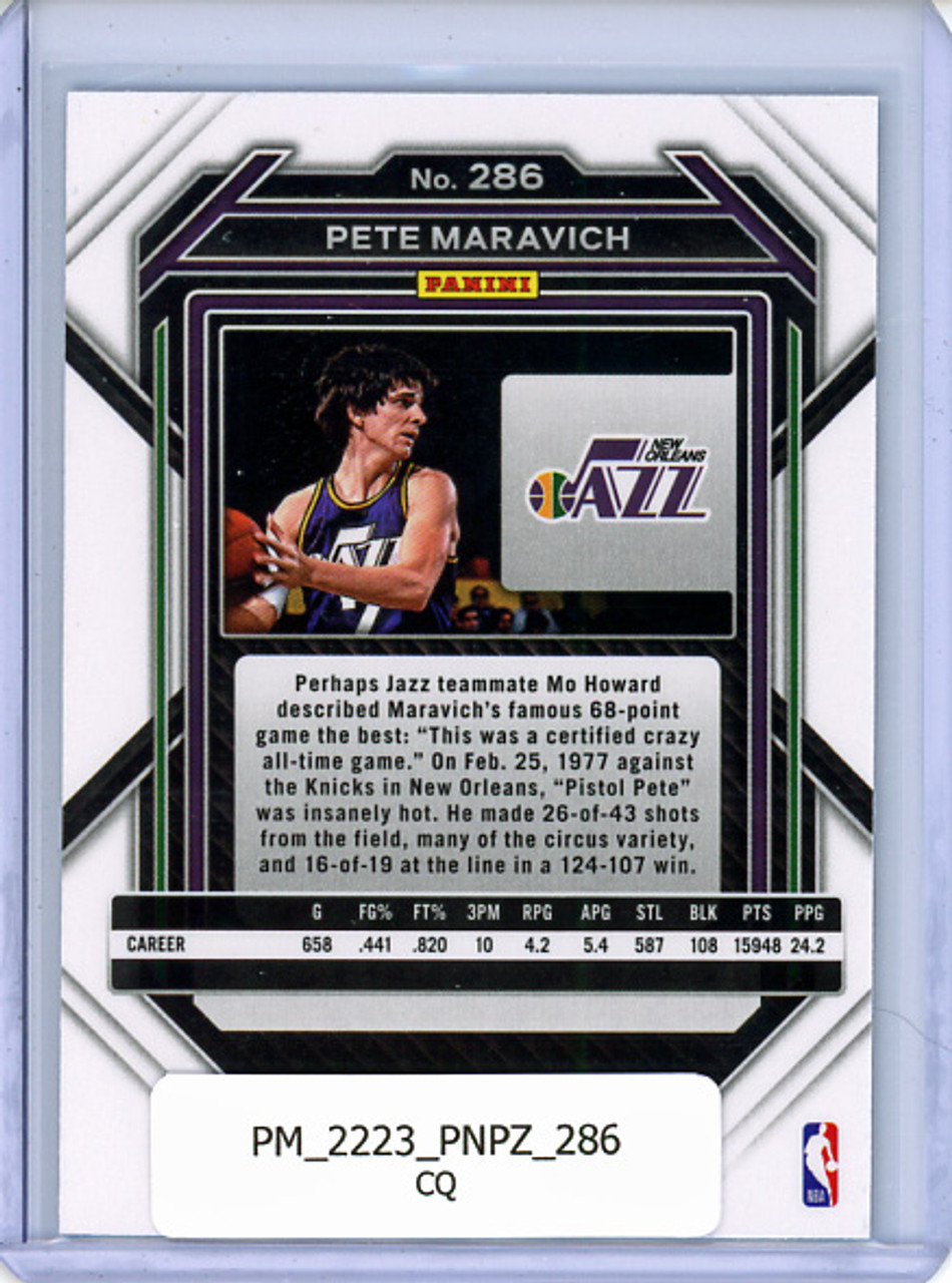 Pete Maravich 2022-23 Prizm #286 (CQ)