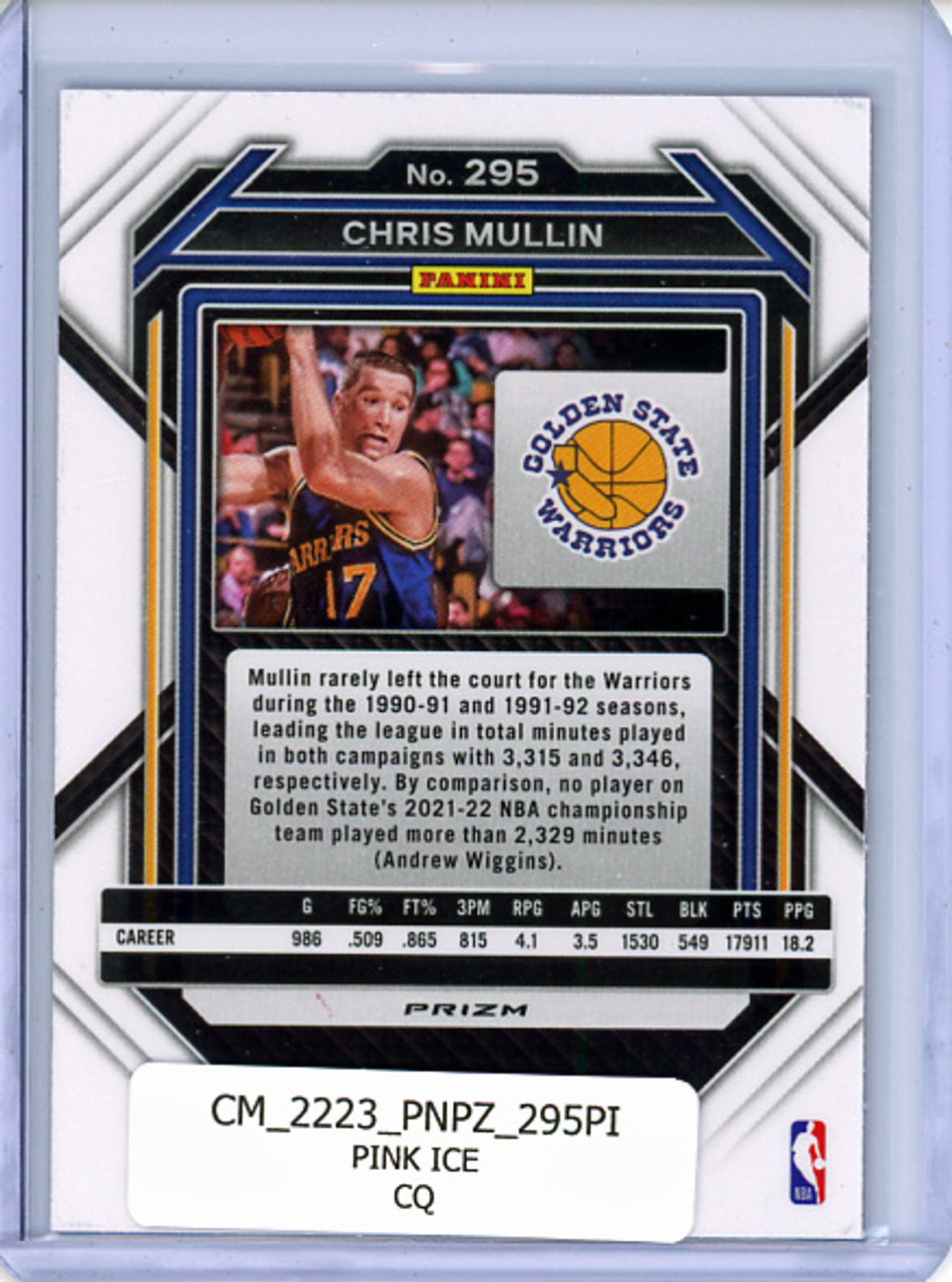 Chris Mullin 2022-23 Prizm #295 Pink Ice (CQ)