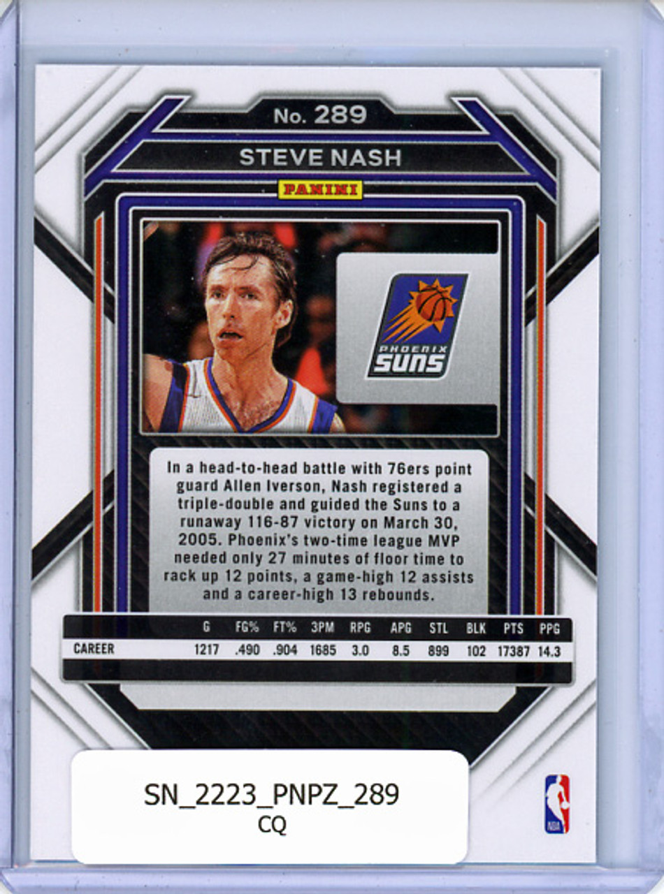 Steve Nash 2022-23 Prizm #289 (CQ)