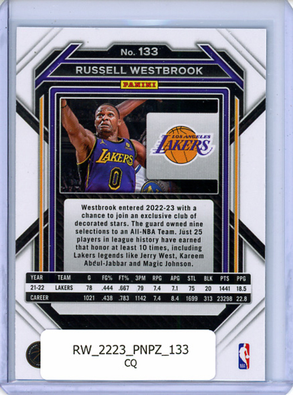 Russell Westbrook 2022-23 Prizm #133 (CQ)