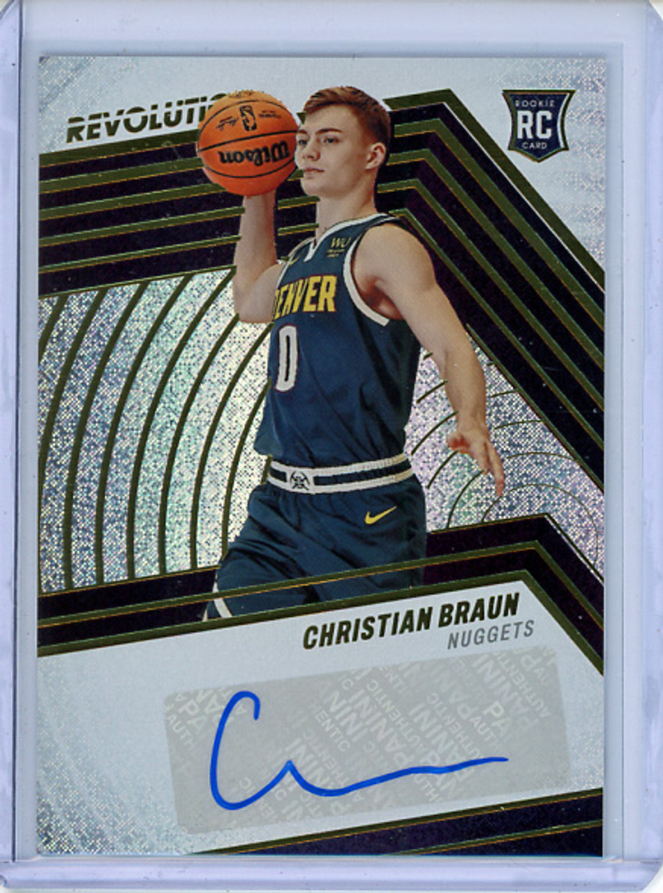 Christian Braun 2022-23 Revolution, Rookie Autographs #RA-CHB (1) (CQ)