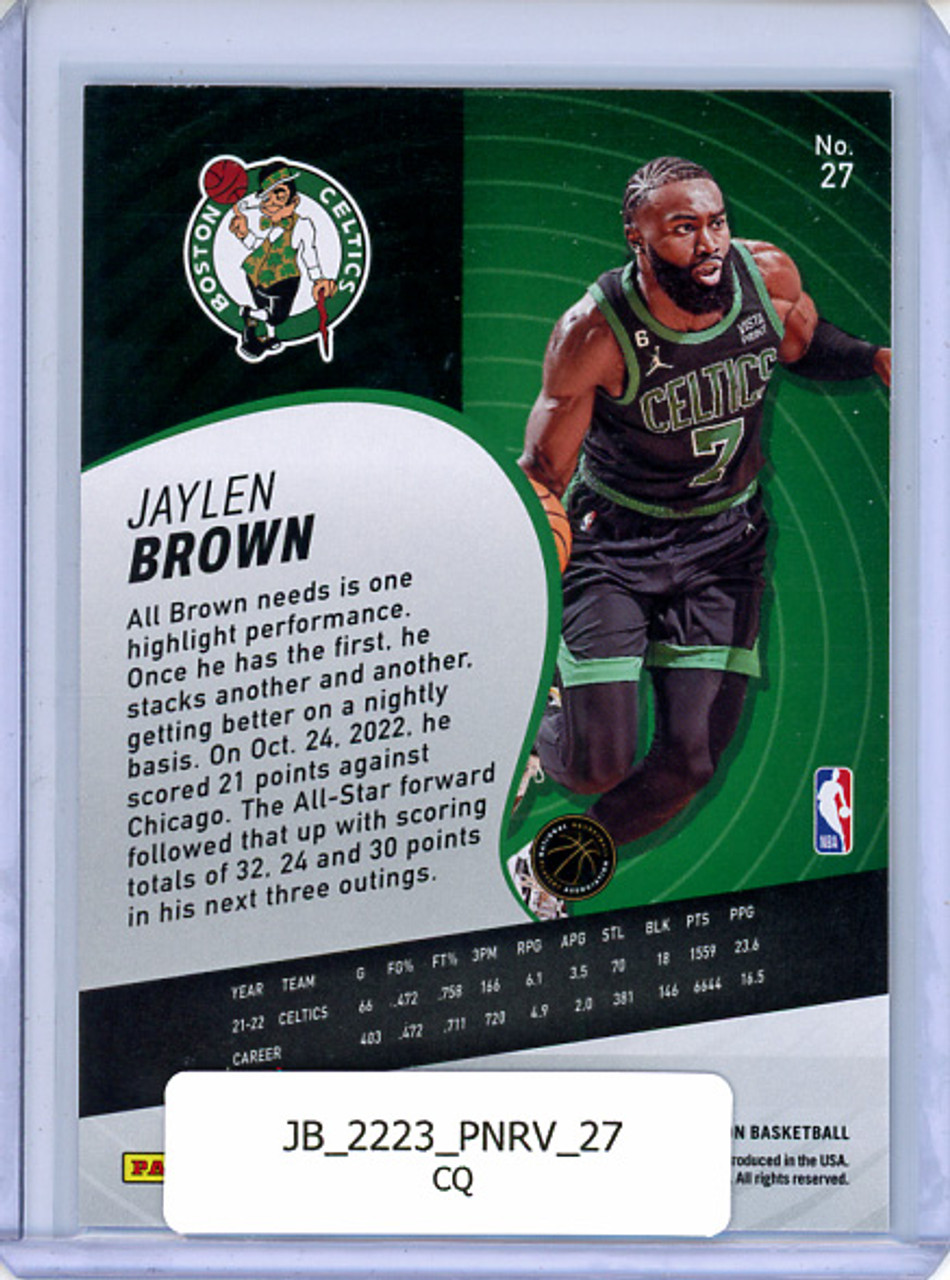 Jaylen Brown 2022-23 Revolution #27 (CQ)