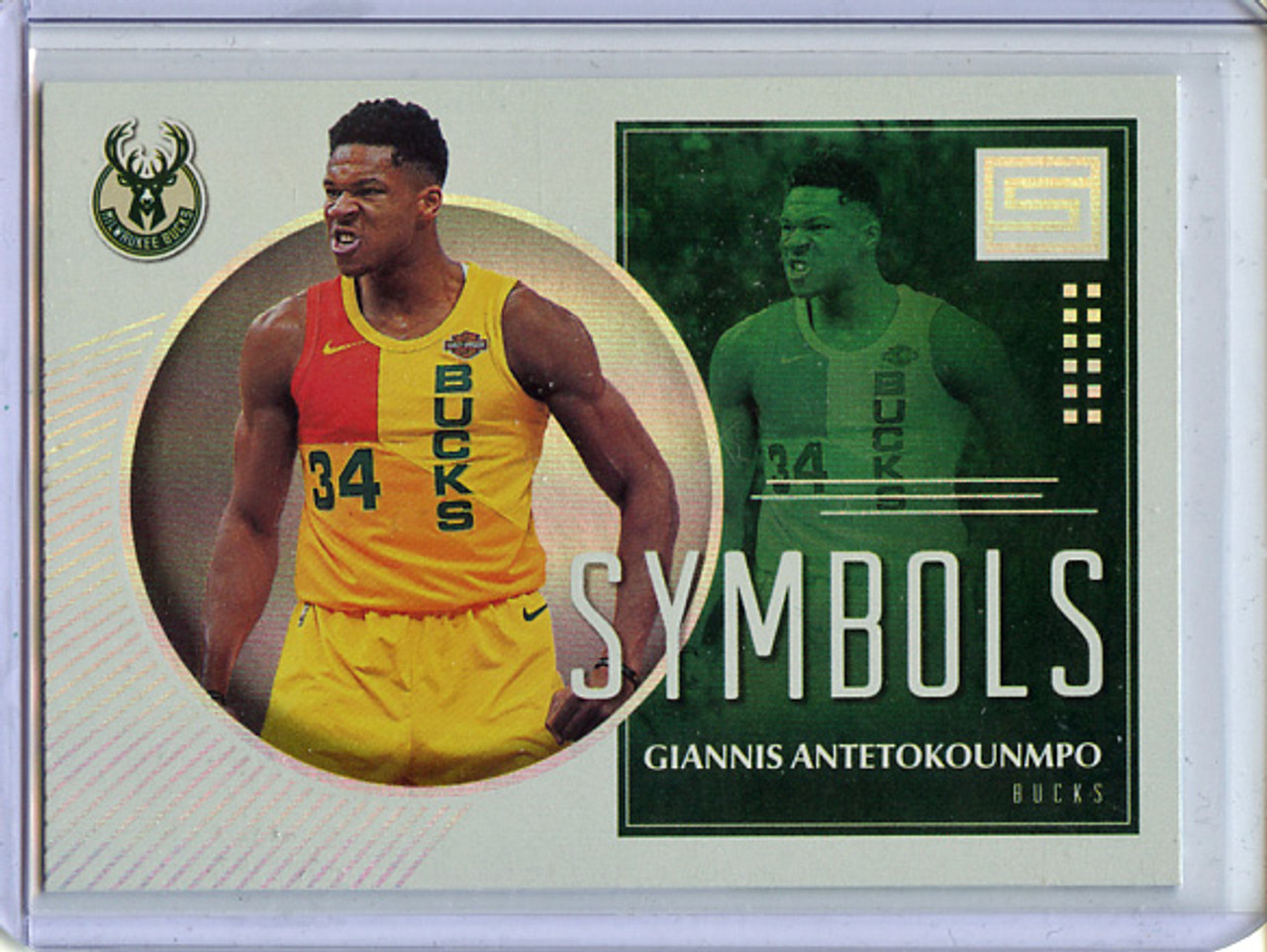 Giannis Antetokounmpo 2018-19 Status, Symbols #18