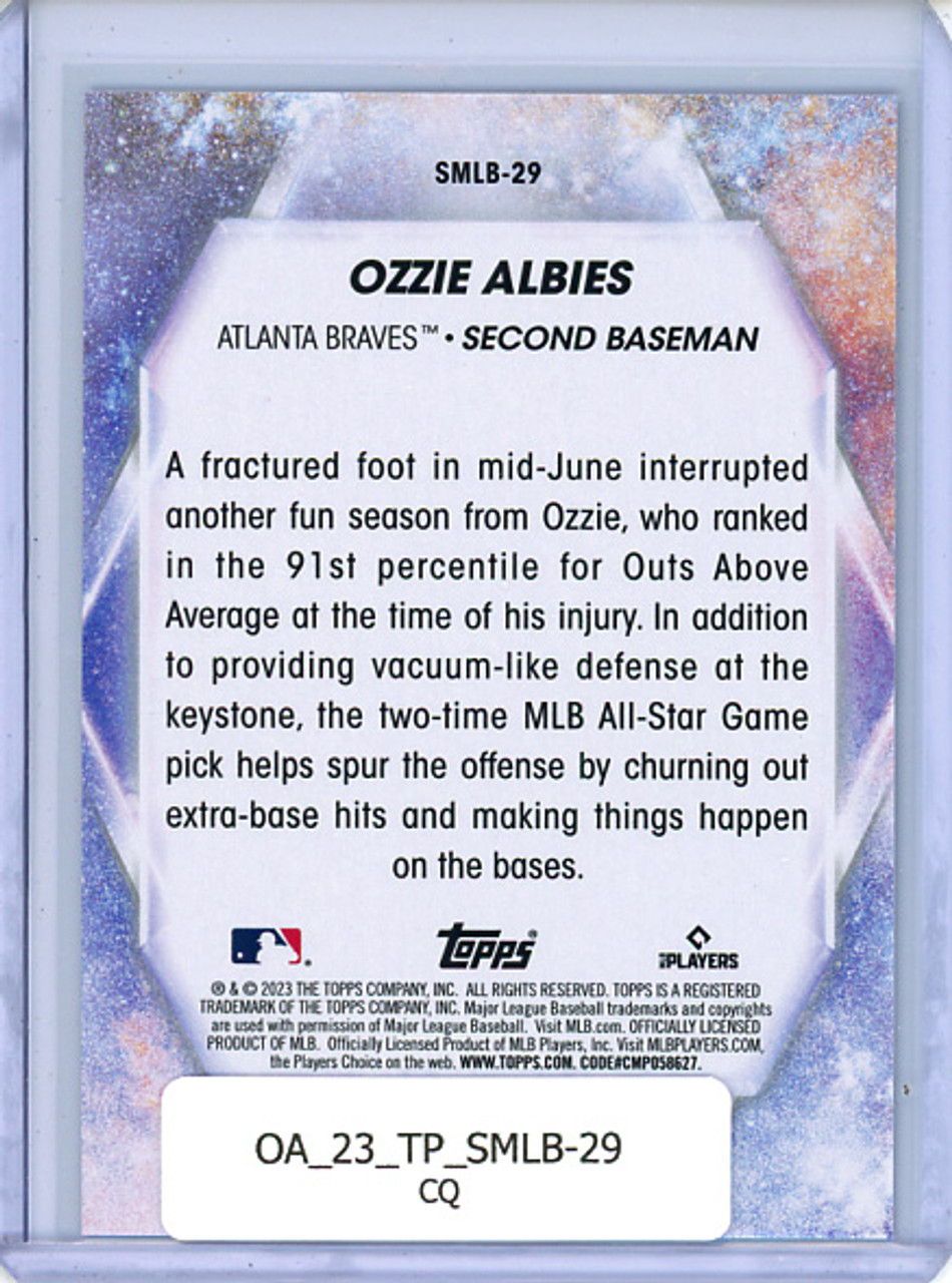 Ozzie Albies 2023 Topps, Stars of MLB #SMLB-29 (CQ)