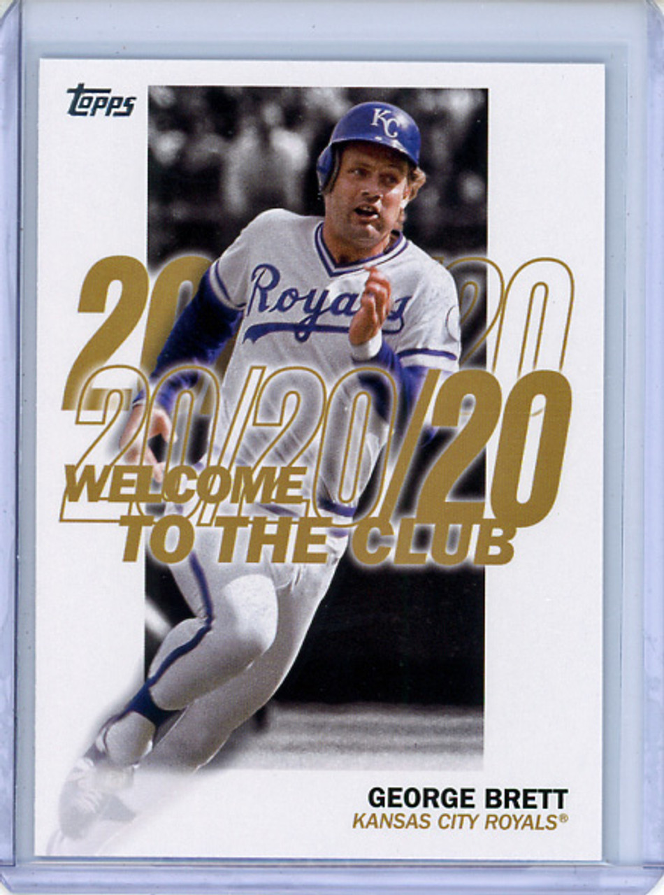 George Brett 2023 Topps, Welcome to the Club #WC-22 (CQ)