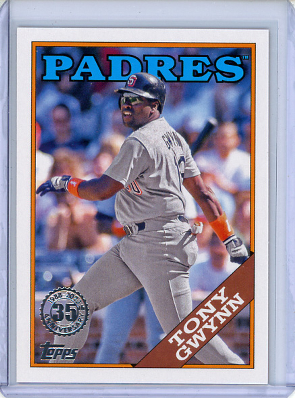 Tony Gwynn 2023 Topps, 1988 Topps #T88-87 (CQ)