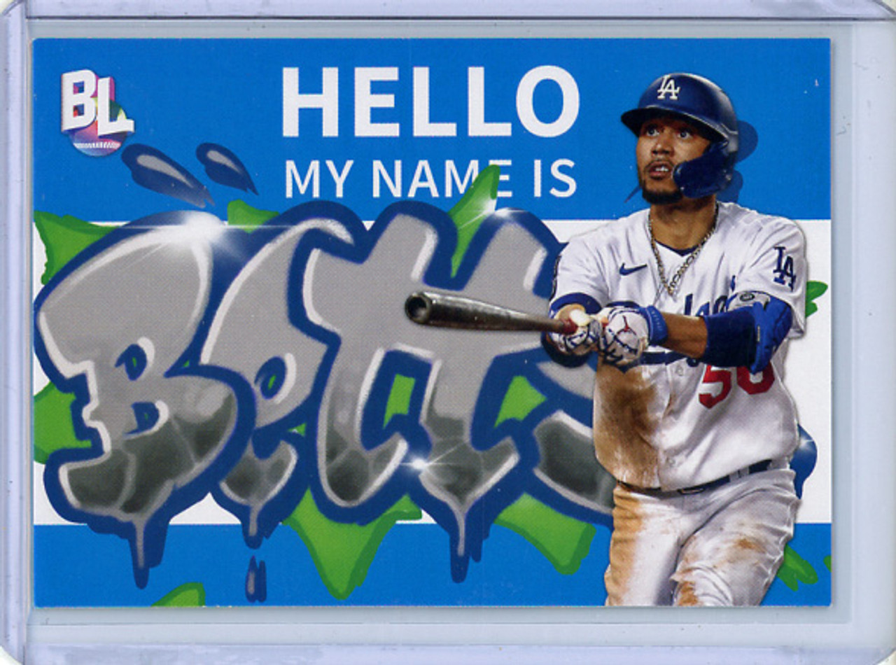Mookie Betts 2023 Big League, Roll Call Wildstyle Edition #RC-1 (CQ)