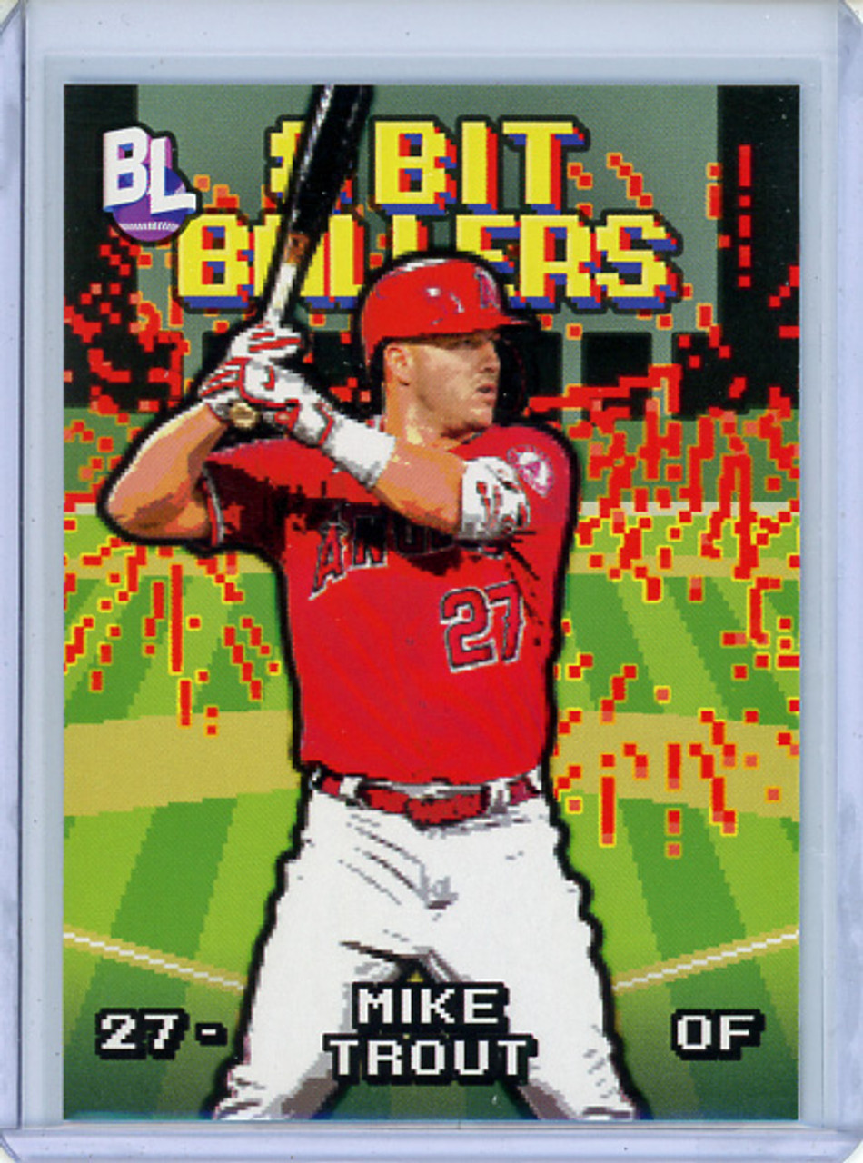 Mike Trout 2023 Big League, 8 Bit Ballers #8B-2 (CQ)