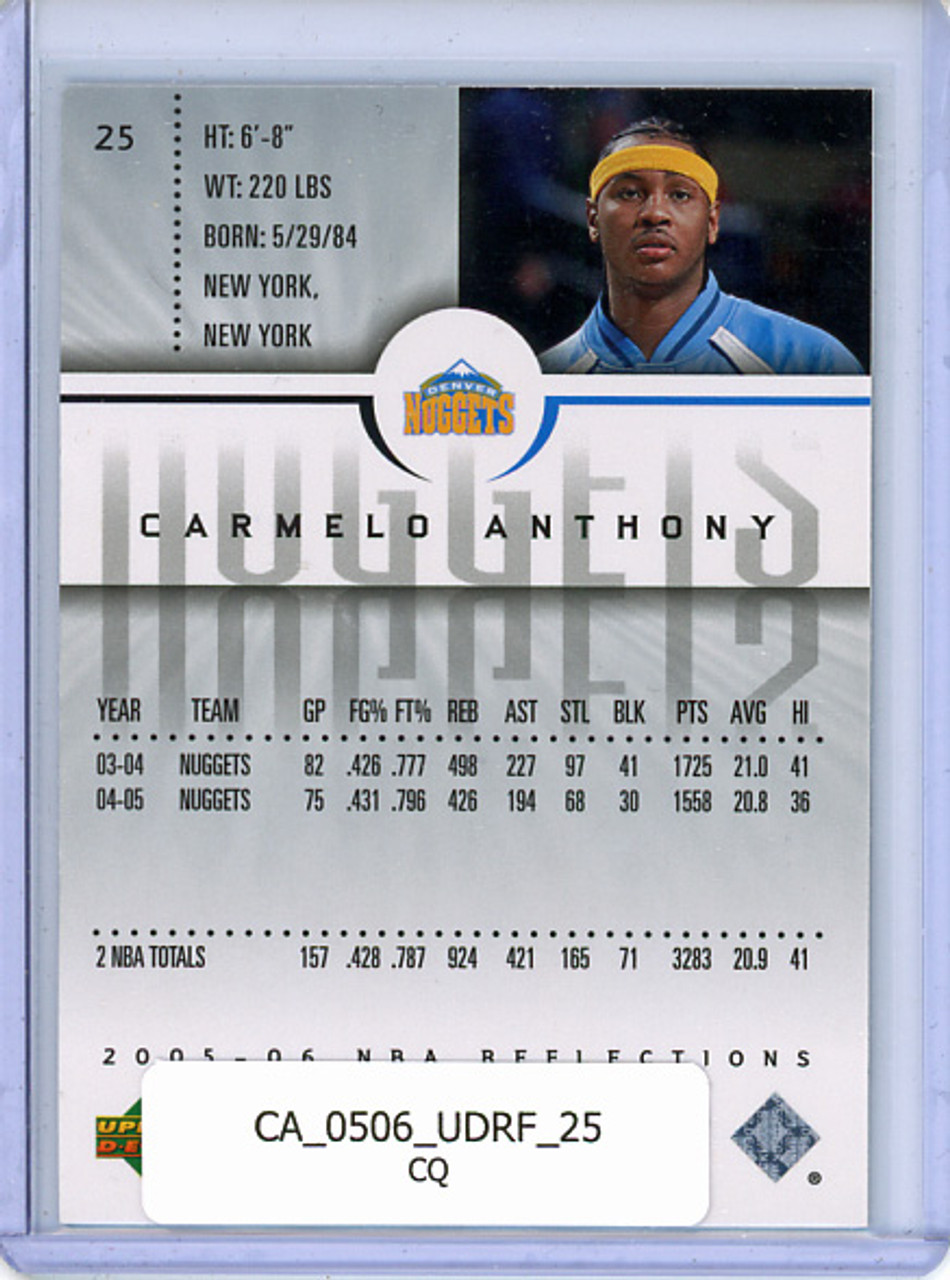 Carmelo Anthony 2005-06 Reflections #25 (CQ)