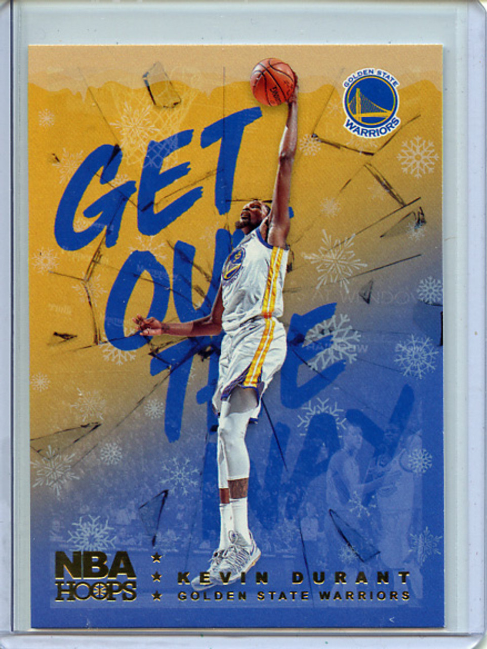 Kevin Durant 2018-19 Hoops, Get Out The Way #GOW-7 Winter
