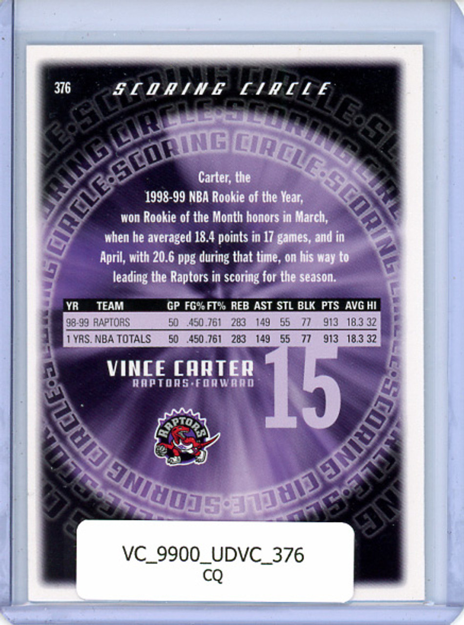 Vince Carter 1999-00 Victory #376 Scoring Circle (CQ)