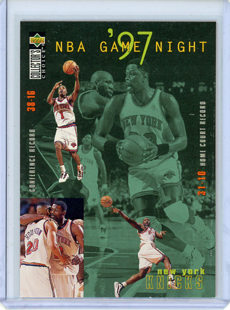 Patrick Ewing 1997-98 Collector's Choice #173 NBA Game Night (CQ)