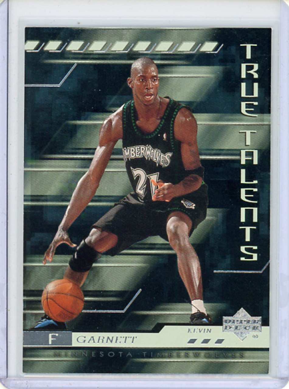 Kevin Garnett 2000-01 Upper Deck, True Talents #TT20 (CQ)