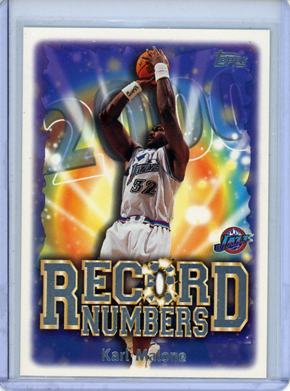 Karl Malone 1999-00 Topps, Record Numbers #RN1 (CQ)