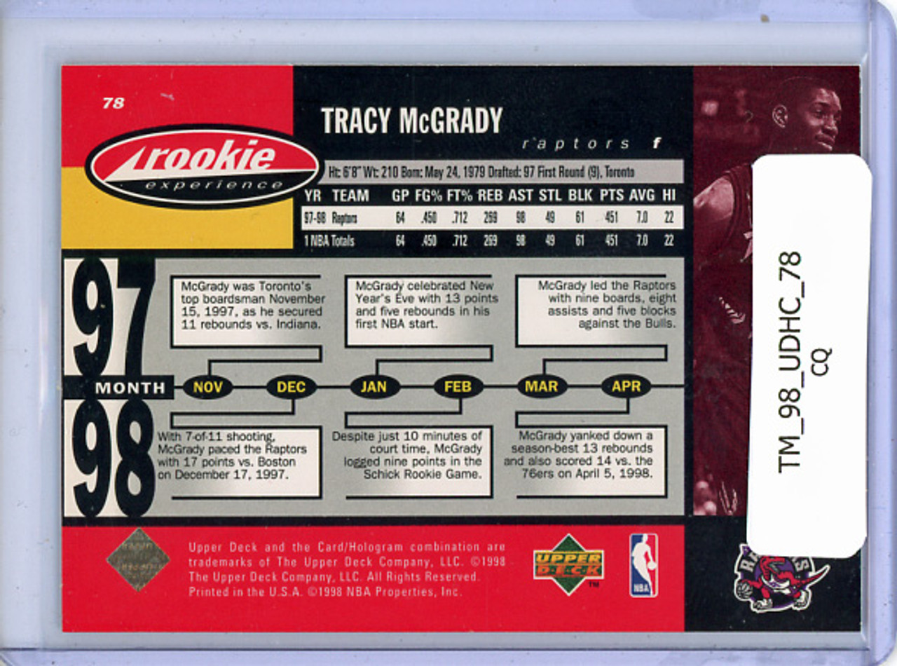 Tracy McGrady 1998 Hardcourt #78 Rookie Experience (CQ)