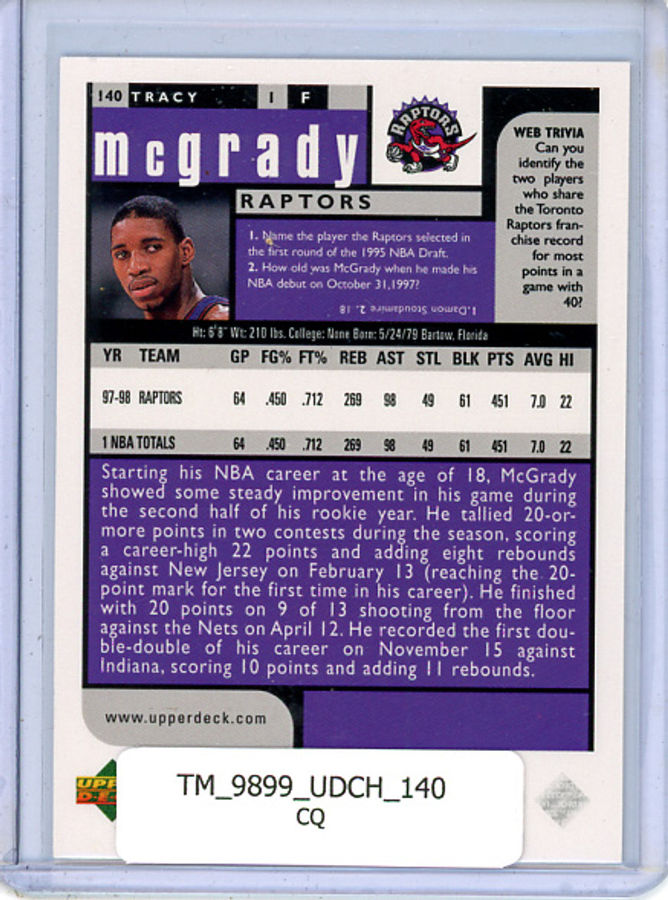 Tracy McGrady 1998-99 Choice #140 (CQ)