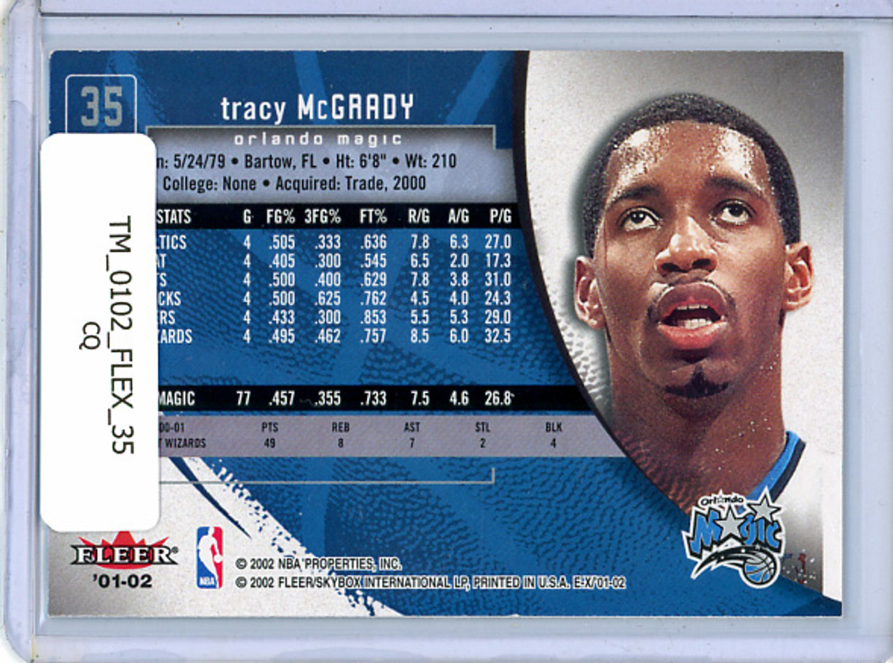 Tracy McGrady 2001-02 E-X #35 (CQ)