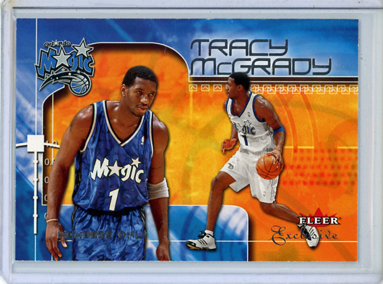 Tracy McGrady 2001-02 Fleer Exclusive #106 Members Only (CQ)