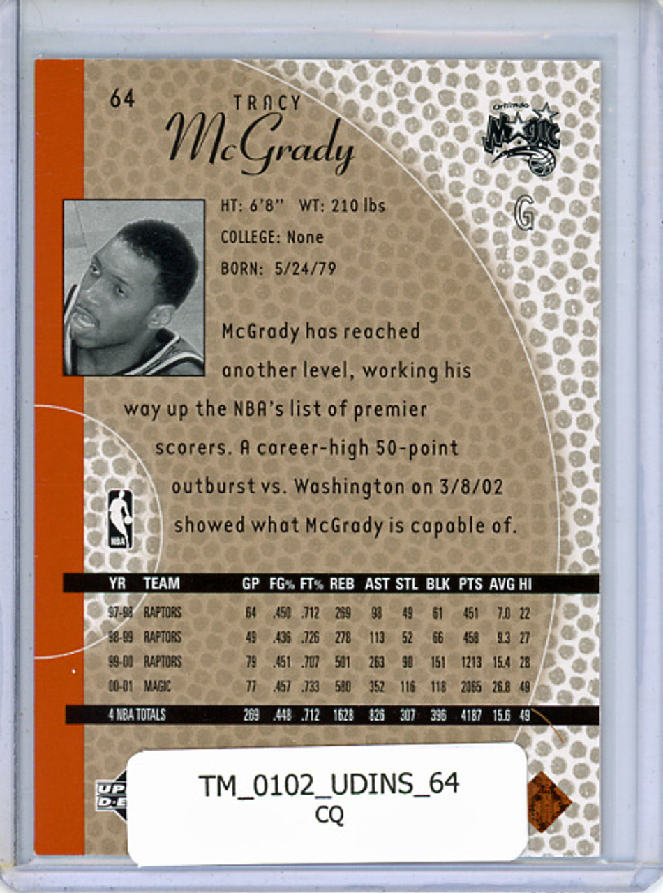Tracy McGrady 2001-02 Inspirations #64 (CQ)