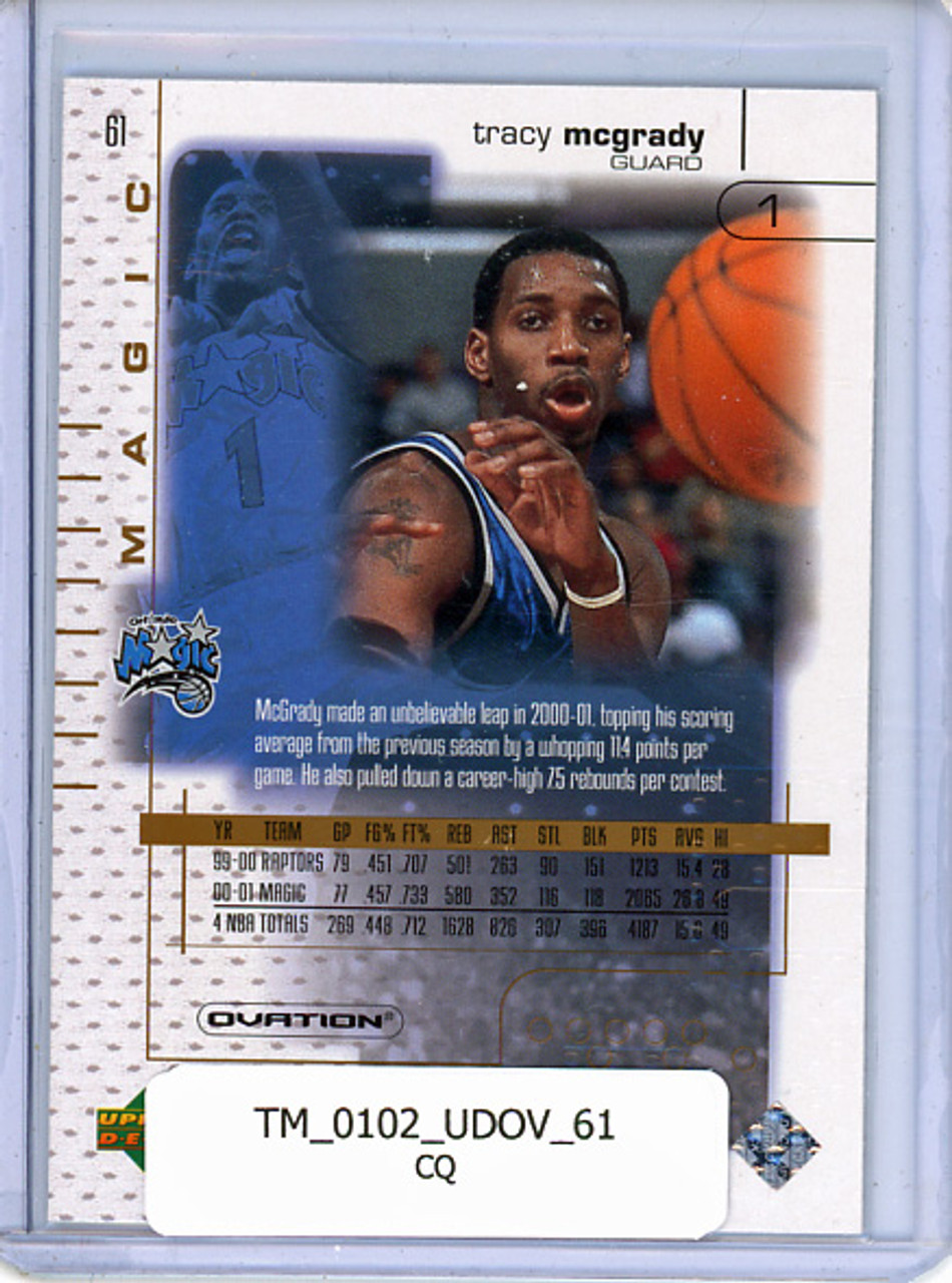 Tracy McGrady 2001-02 Ovation #61 (CQ)