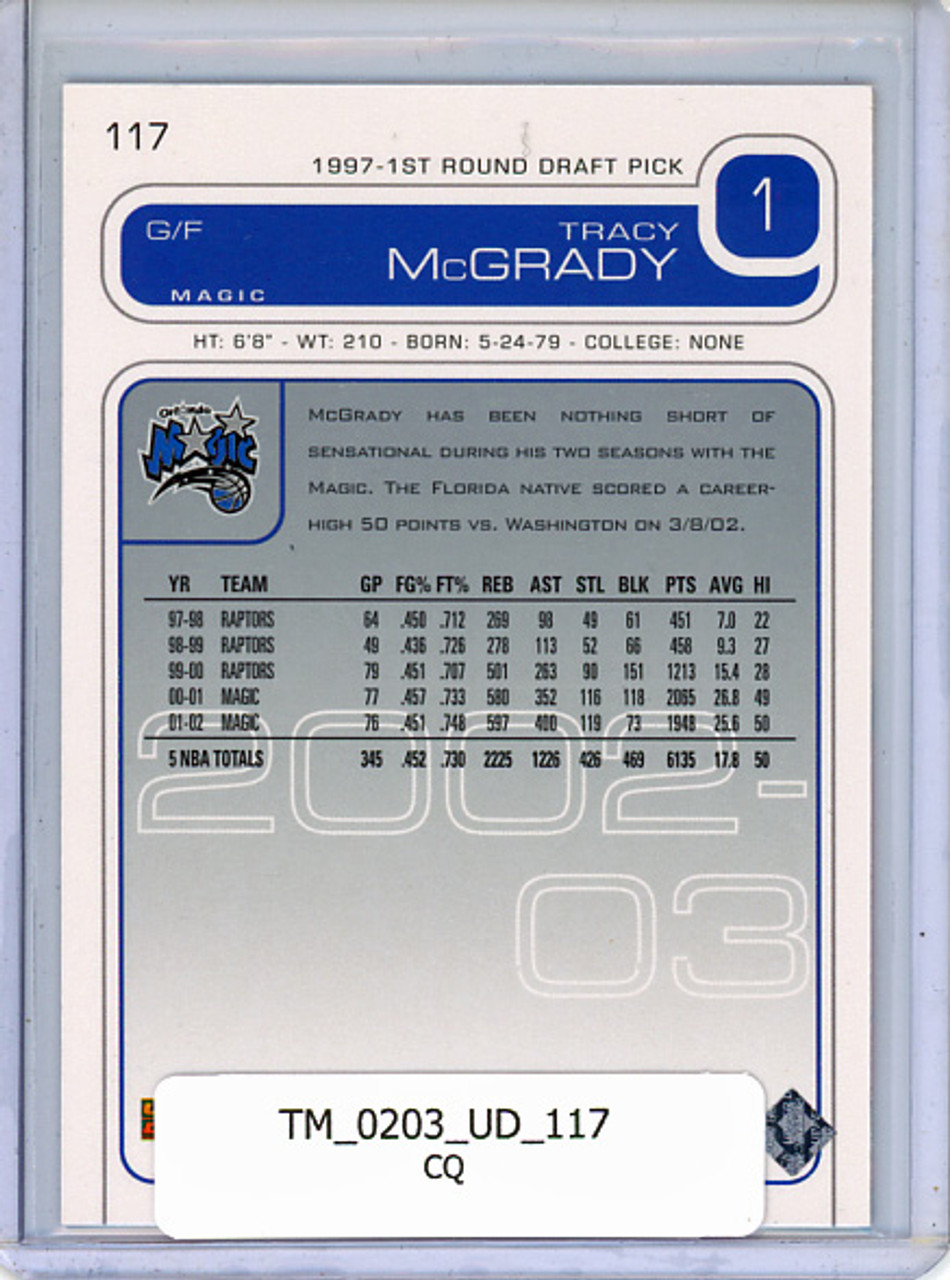 Tracy McGrady 2002-03 Upper Deck #117 (CQ)