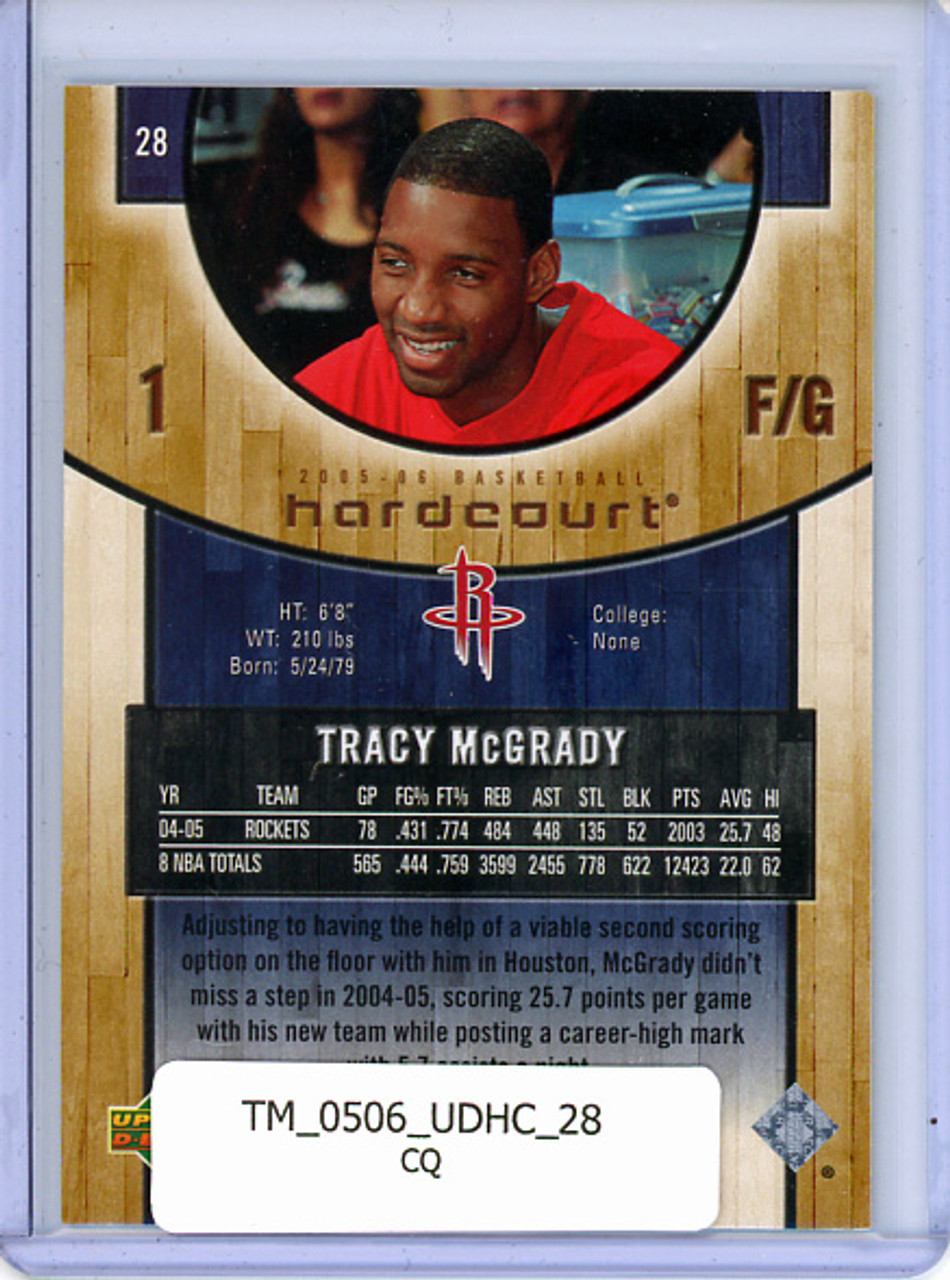 Tracy McGrady 2005-06 Hardcourt #28 (CQ)