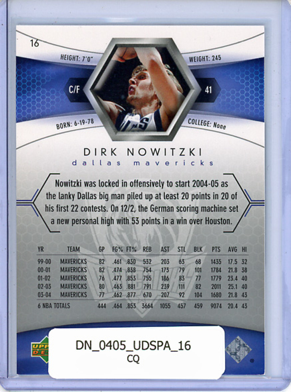 Dirk Nowitzki 2004-05 SP Authentic #16 (CQ)