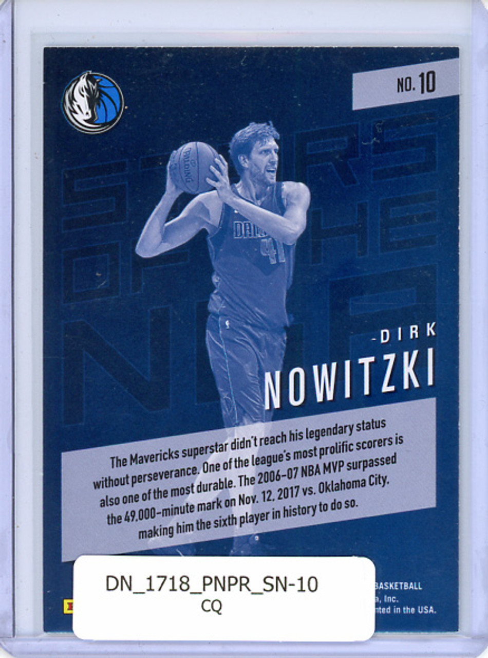 Dirk Nowitzki 2017-18 Prestige, Stars of the NBA #10 (CQ)