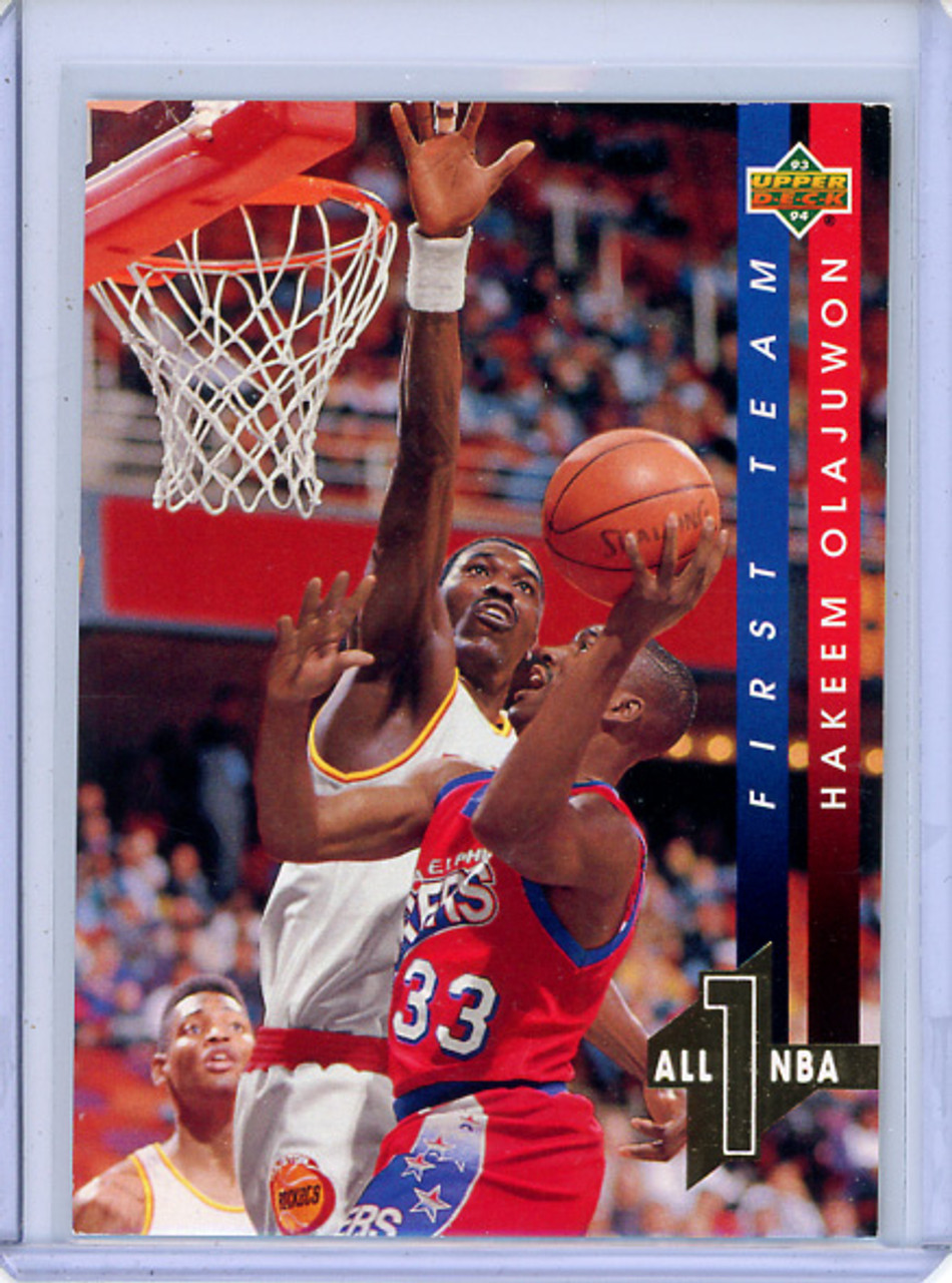 Hakeem Olajuwon 1993-94 Upper Deck, All-NBA #AN3 (CQ)