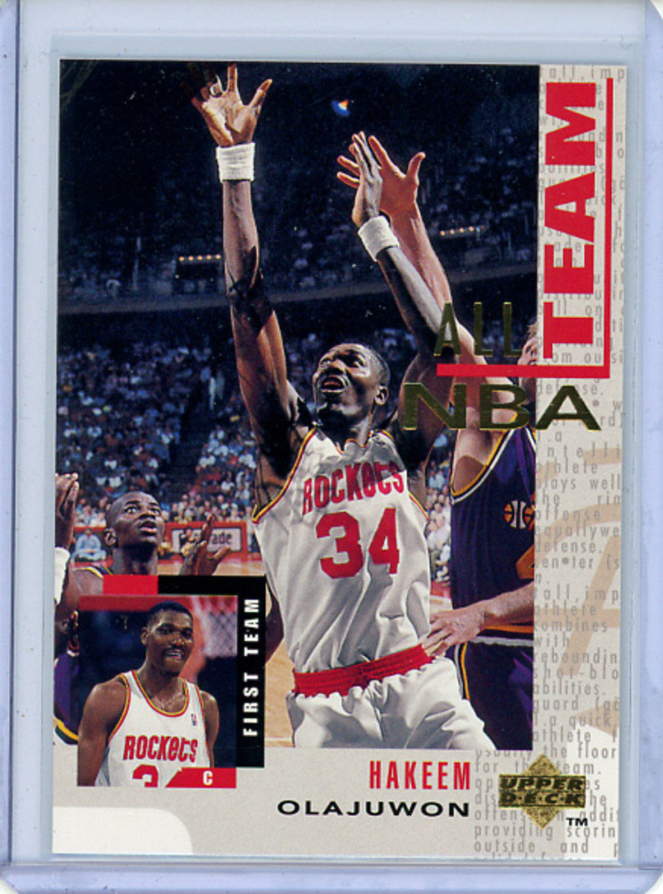 Hakeem Olajuwon 1994-95 Upper Deck #13 All-NBA (CQ)