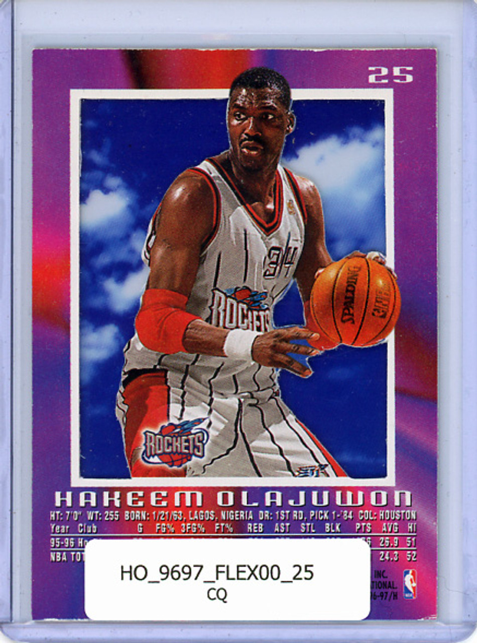 Hakeem Olajuwon 1996-97 E-X2000 #25 (CQ)