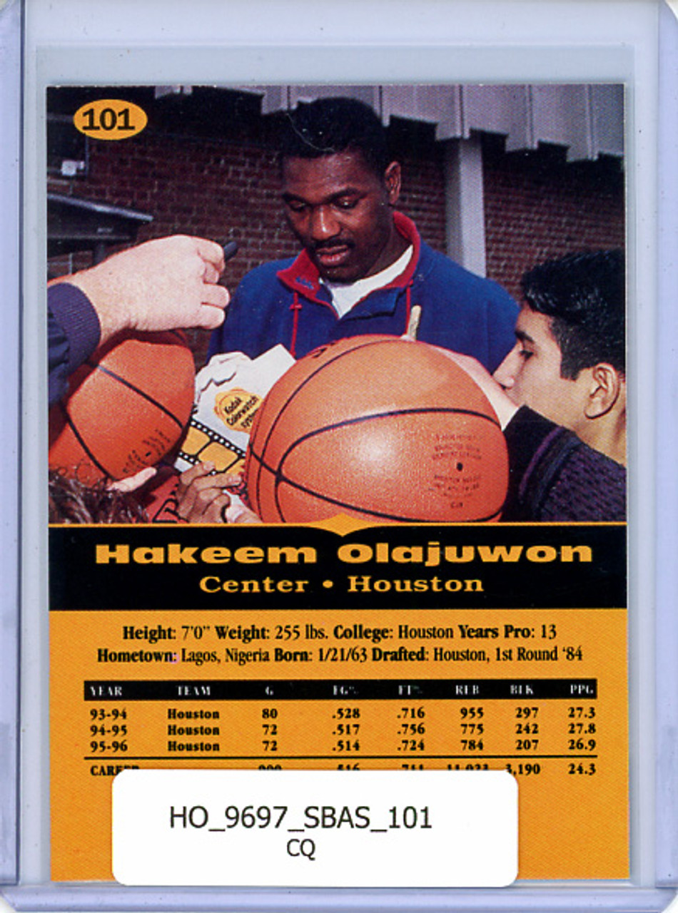 Hakeem Olajuwon 1996-97 Score Board All Sport #101 (CQ)